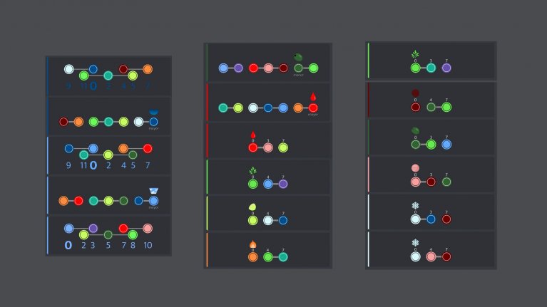 Acordes, escalas y notas con fondo transparente